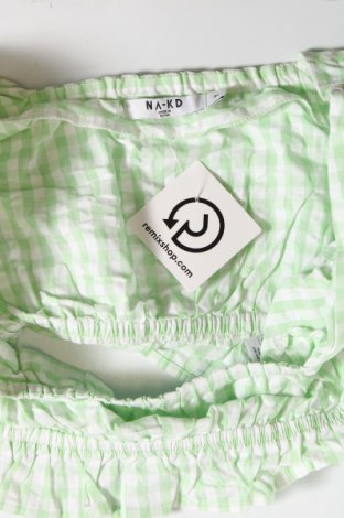 Γυναικεία μπλούζα NA-KD, Μέγεθος XS, Χρώμα Πράσινο, Τιμή 14,85 €