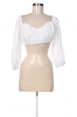 Γυναικεία μπλούζα NA-KD, Μέγεθος M, Χρώμα Λευκό, Τιμή 5,57 €