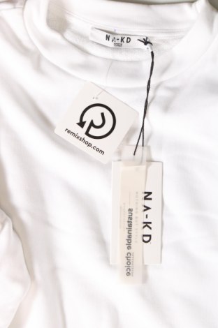 Дамска блуза NA-KD, Размер XS, Цвят Бял, Цена 10,80 лв.