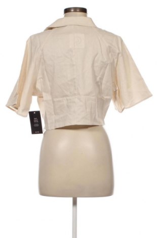 Дамска блуза NA-KD, Размер XL, Цвят Бежов, Цена 72,00 лв.