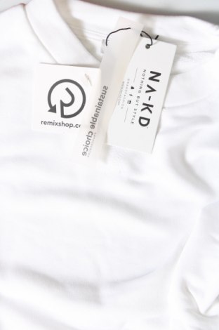 Γυναικεία μπλούζα NA-KD, Μέγεθος XS, Χρώμα Λευκό, Τιμή 5,57 €