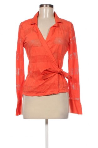 Γυναικεία μπλούζα Nara Camicie, Μέγεθος M, Χρώμα Πορτοκαλί, Τιμή 3,88 €