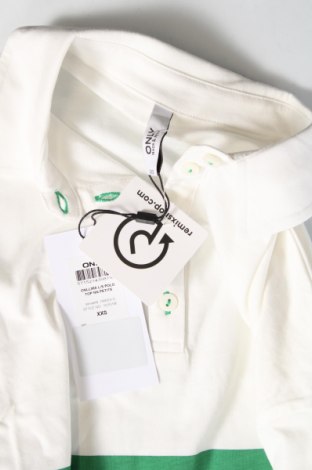 Дамска блуза Neon & Nylon by Only, Размер XXS, Цвят Бял, Цена 10,80 лв.
