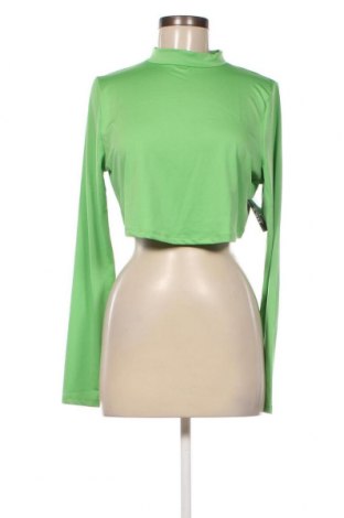 Дамска блуза Nly Trend, Размер XL, Цвят Зелен, Цена 8,37 лв.