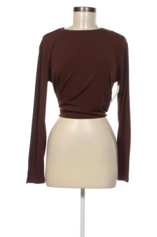 Γυναικεία μπλούζα Nly Trend, Μέγεθος XL, Χρώμα Καφέ, Τιμή 4,63 €