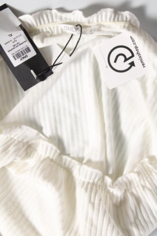 Γυναικεία μπλούζα ONLY, Μέγεθος XL, Χρώμα Λευκό, Τιμή 2,72 €