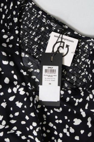Дамска блуза ONLY, Размер XS, Цвят Черен, Цена 40,00 лв.