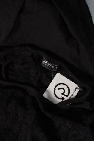 Γυναικεία μπλούζα Okay, Μέγεθος S, Χρώμα Μαύρο, Τιμή 2,35 €