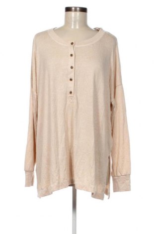 Γυναικεία μπλούζα Old Navy, Μέγεθος XL, Χρώμα  Μπέζ, Τιμή 22,72 €