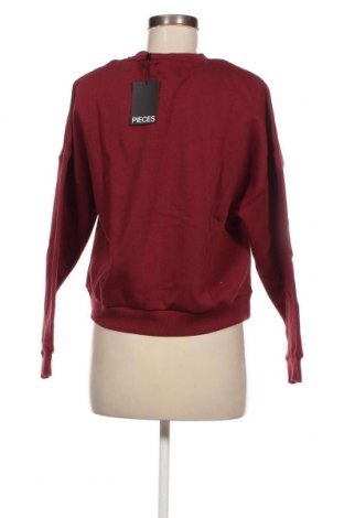 Γυναικεία μπλούζα Pieces, Μέγεθος XS, Χρώμα Κόκκινο, Τιμή 3,09 €