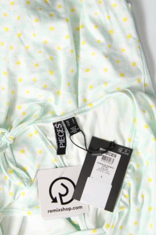 Дамска блуза Pieces, Размер L, Цвят Многоцветен, Цена 10,80 лв.