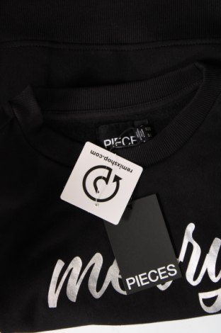 Γυναικεία μπλούζα Pieces, Μέγεθος XS, Χρώμα Μαύρο, Τιμή 5,16 €
