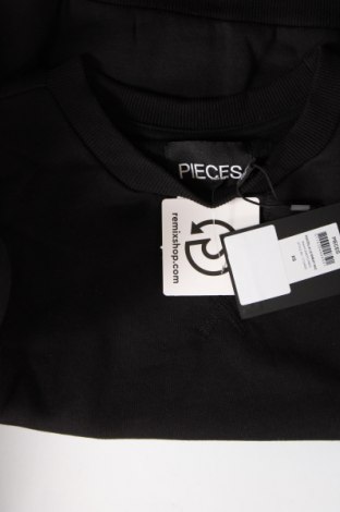 Дамска блуза Pieces, Размер XS, Цвят Черен, Цена 11,20 лв.
