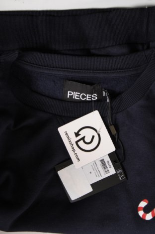 Дамска блуза Pieces, Размер M, Цвят Син, Цена 6,00 лв.