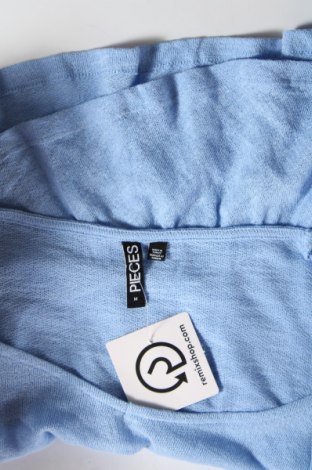 Γυναικεία μπλούζα Pieces, Μέγεθος M, Χρώμα Μπλέ, Τιμή 4,92 €