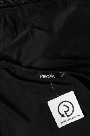 Γυναικεία μπλούζα Pieces, Μέγεθος XXL, Χρώμα Μαύρο, Τιμή 9,28 €