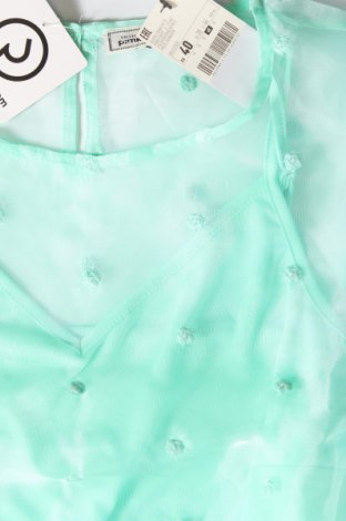 Γυναικεία μπλούζα Pimkie, Μέγεθος M, Χρώμα Πράσινο, Τιμή 6,87 €