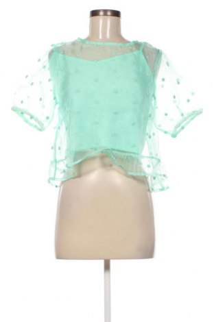 Γυναικεία μπλούζα Pimkie, Μέγεθος S, Χρώμα Πράσινο, Τιμή 6,87 €