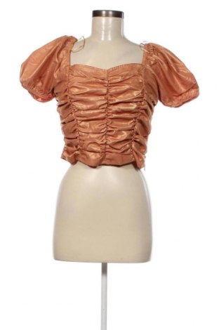 Дамска блуза Pimkie, Размер M, Цвят Кафяв, Цена 11,78 лв.