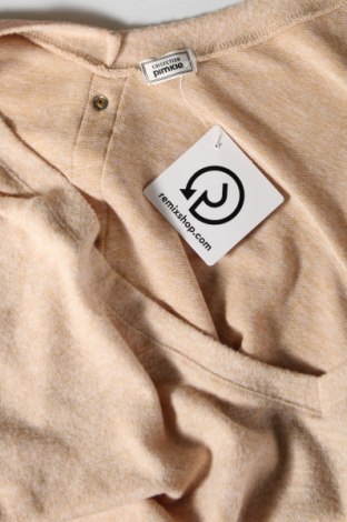 Γυναικεία μπλούζα Pimkie, Μέγεθος M, Χρώμα  Μπέζ, Τιμή 2,35 €