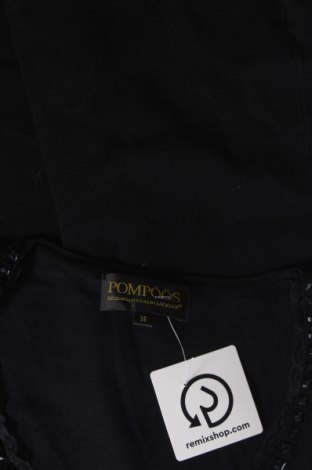 Γυναικεία μπλούζα Pompoos Design By Harald Gloockler, Μέγεθος S, Χρώμα Μαύρο, Τιμή 6,31 €