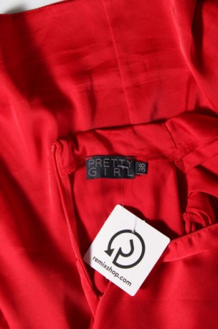 Дамска блуза Pretty Girl, Размер M, Цвят Червен, Цена 23,91 лв.