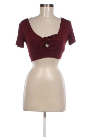 Damen Shirt Pull&Bear, Größe M, Farbe Rot, Preis 1,72 €