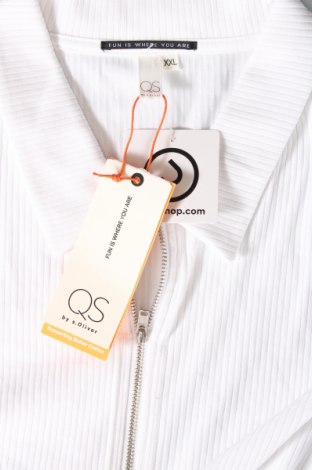 Damen Shirt Q/S by S.Oliver, Größe XXL, Farbe Weiß, Preis 37,11 €