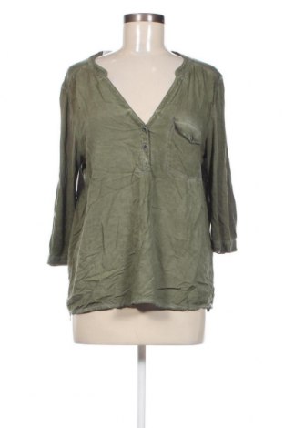 Γυναικεία μπλούζα Q/S by S.Oliver, Μέγεθος L, Χρώμα Πράσινο, Τιμή 2,97 €