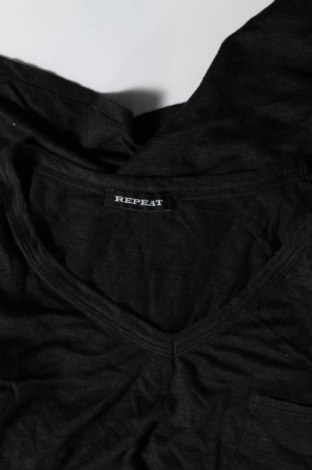 Дамска блуза Repeat, Размер L, Цвят Черен, Цена 27,54 лв.