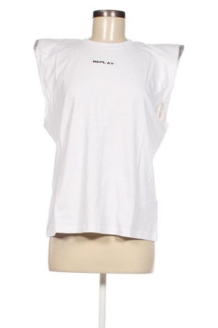 Damen Shirt Replay, Größe M, Farbe Weiß, Preis € 46,39