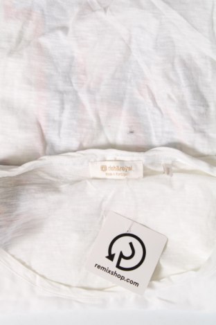 Дамска блуза Rich & Royal, Размер L, Цвят Бял, Цена 20,40 лв.