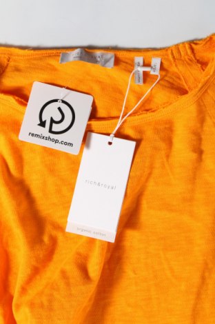 Γυναικεία μπλούζα Rich & Royal, Μέγεθος L, Χρώμα Πορτοκαλί, Τιμή 11,57 €