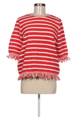 Γυναικεία μπλούζα Rick Cardona, Μέγεθος L, Χρώμα Κόκκινο, Τιμή 7,43 €