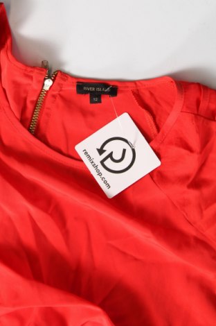 Γυναικεία μπλούζα River Island, Μέγεθος M, Χρώμα Πορτοκαλί, Τιμή 6,26 €