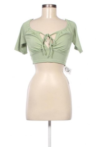 Дамска блуза Romwe, Размер S, Цвят Зелен, Цена 7,75 лв.
