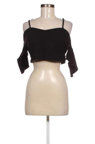 Дамска блуза SHEIN, Размер L, Цвят Черен, Цена 7,98 лв.