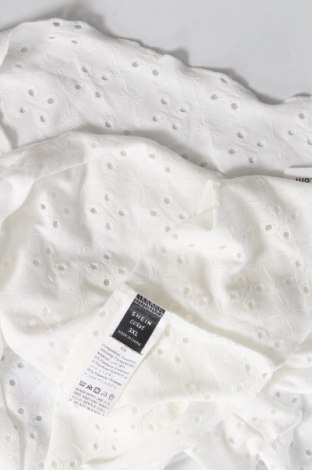 Damen Shirt SHEIN, Größe 3XL, Farbe Weiß, Preis 8,99 €