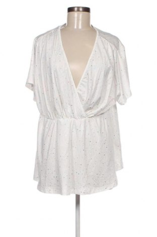 Γυναικεία μπλούζα SHEIN, Μέγεθος 3XL, Χρώμα Λευκό, Τιμή 5,99 €