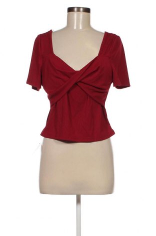 Γυναικεία μπλούζα SHEIN, Μέγεθος XL, Χρώμα Κόκκινο, Τιμή 4,82 €