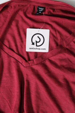 Γυναικεία μπλούζα SHEIN, Μέγεθος XL, Χρώμα Κόκκινο, Τιμή 5,29 €
