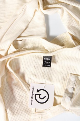 Дамска блуза SHEIN, Размер L, Цвят Екрю, Цена 3,99 лв.