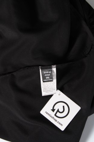 Дамска блуза SHEIN, Размер XXL, Цвят Черен, Цена 19,00 лв.