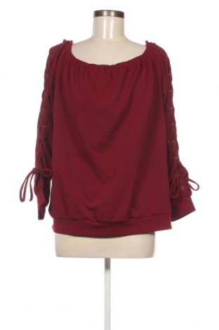 Γυναικεία μπλούζα SHEIN, Μέγεθος XXL, Χρώμα Κόκκινο, Τιμή 4,94 €