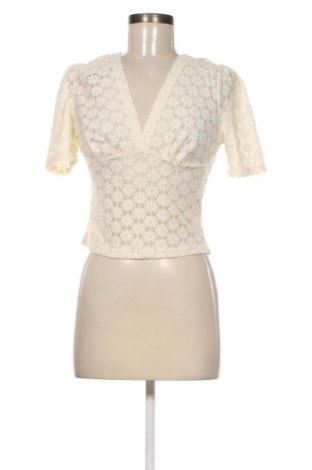 Дамска блуза SHEIN, Размер M, Цвят Екрю, Цена 19,00 лв.