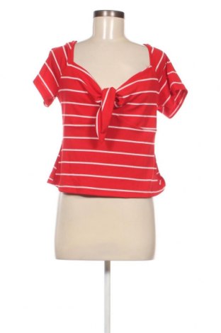 Γυναικεία μπλούζα SHEIN, Μέγεθος XXL, Χρώμα Κόκκινο, Τιμή 5,76 €