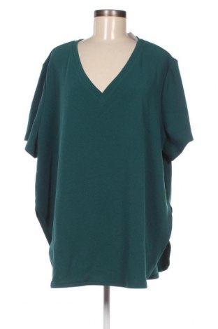 Дамска блуза SHEIN, Размер XXL, Цвят Зелен, Цена 11,40 лв.