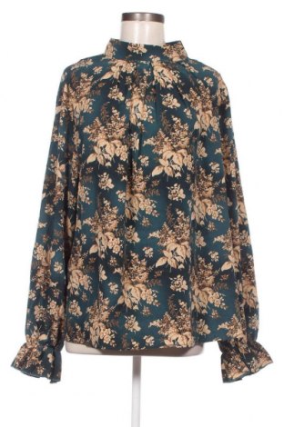 Дамска блуза SHEIN, Размер 3XL, Цвят Зелен, Цена 19,00 лв.