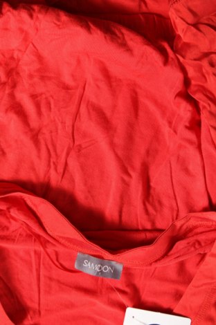 Γυναικεία μπλούζα Samoon, Μέγεθος L, Χρώμα Κόκκινο, Τιμή 5,94 €