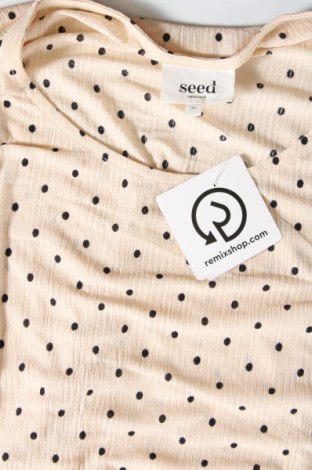 Дамска блуза Seed, Размер XL, Цвят Бежов, Цена 19,38 лв.